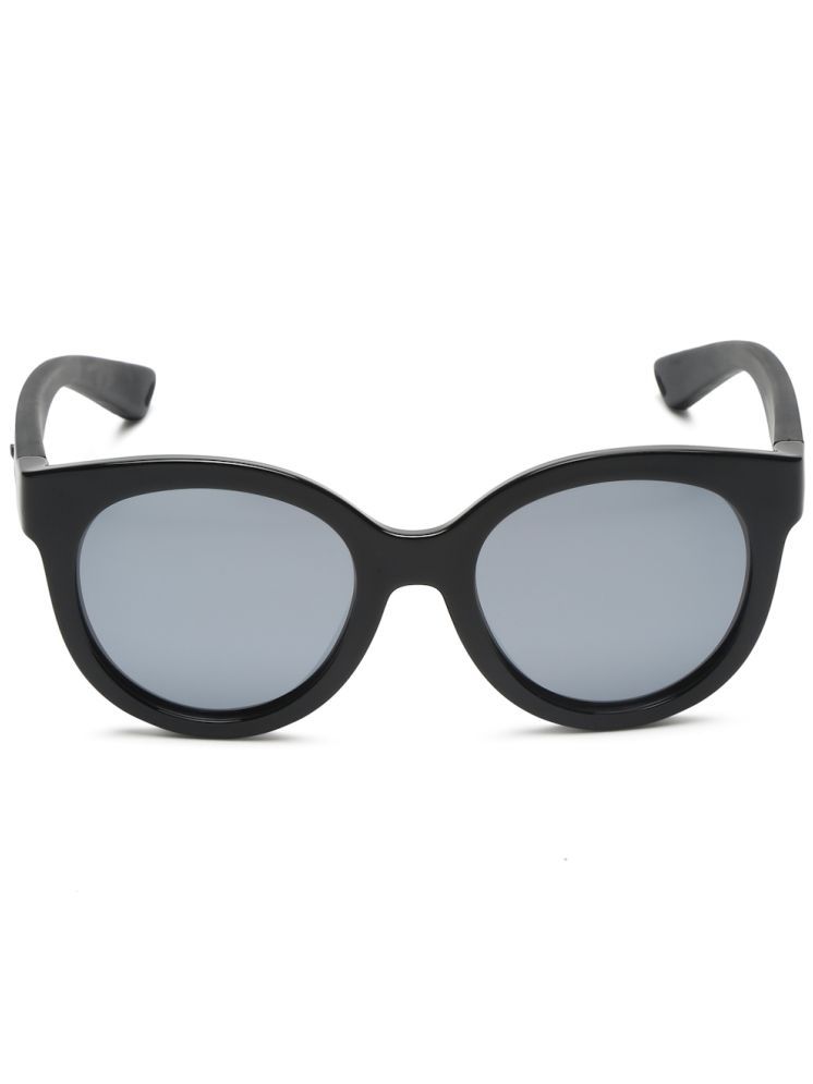     			Sunnies Black Round Sunglasses ( Pack of 1 )