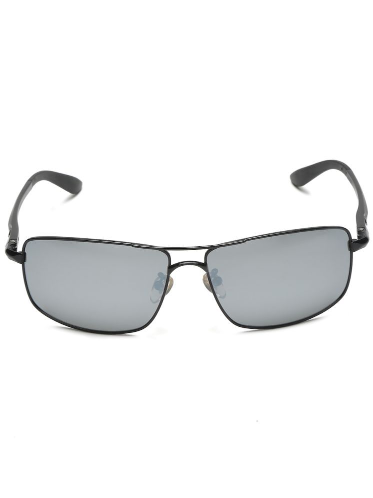     			Sunnies Black Square Sunglasses ( Pack of 1 )