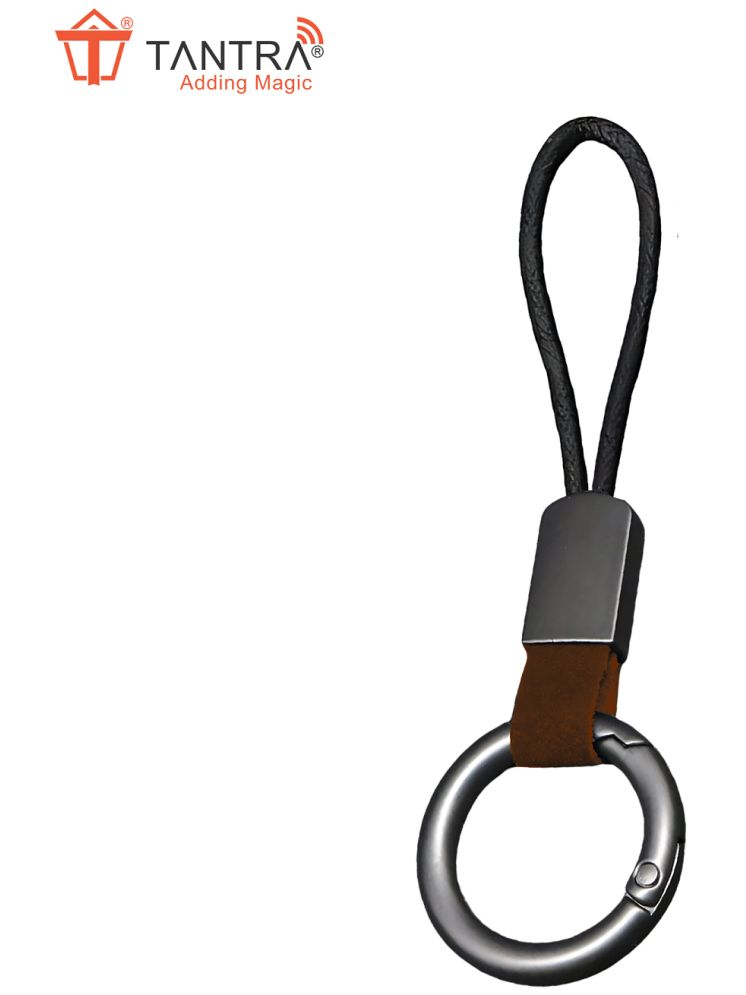     			TANTRA Car & Bike Rope Keychain Strap – Durable Key Ring Key