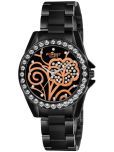 DECLASSE Black Metal Analog Womens Watch