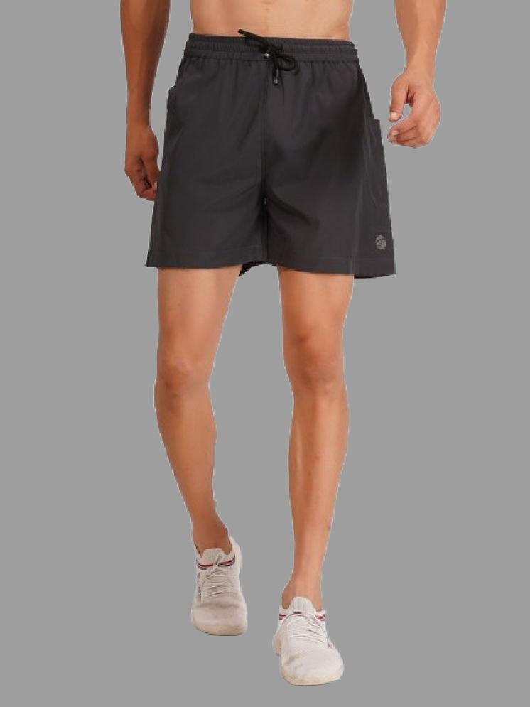     			CALTUS FASHION Grey Cotton Men's Running Shorts ( Pack of 1 )