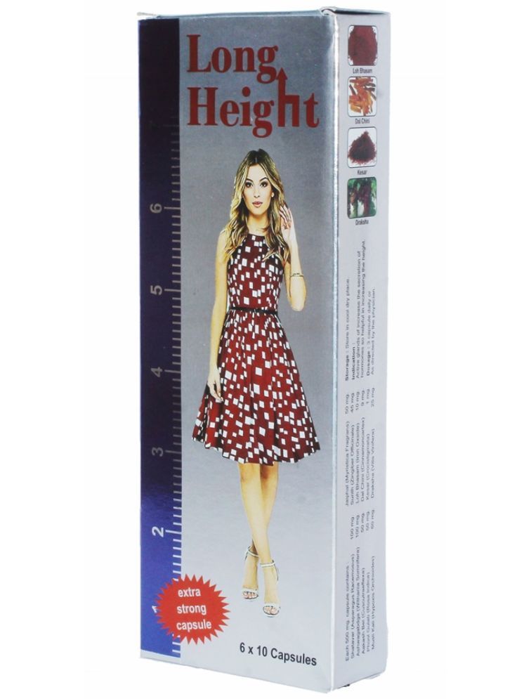     			G & G Pharmacy Long Height (Increase Height Naturally) Capsule 60 no.s Unflavoured Single Pack