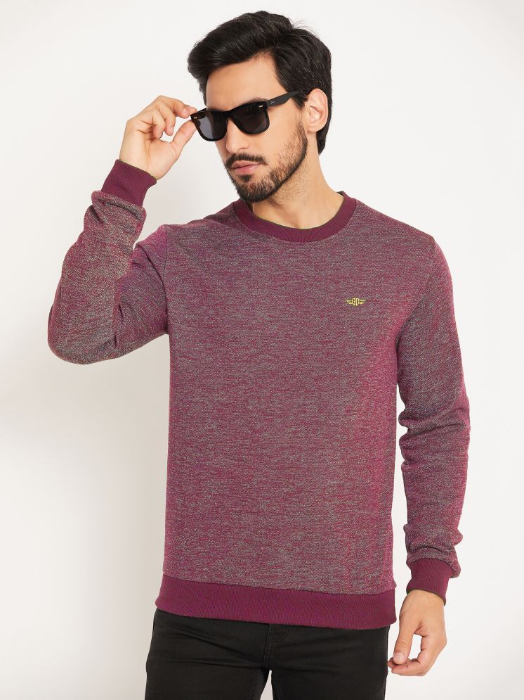     			GET GOLF Fleece Round Neck Men's Sweatshirt - Maroon ( Pack of 1 )