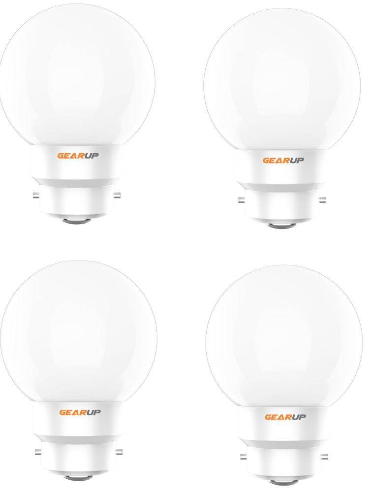     			Gearup 0.5W Dimmable LED Bulb ( Pack of 4 )