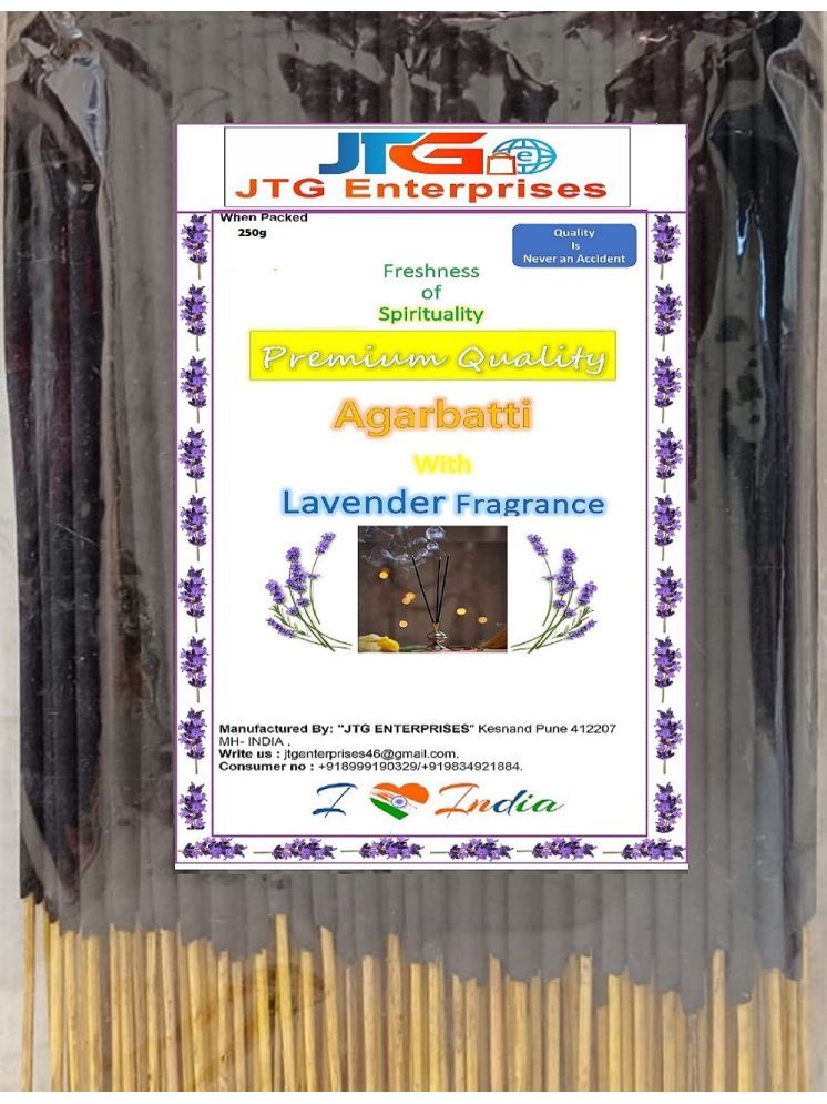     			JTG enterprises Incense Stick Lavender 250 gm ( Pack of 2 )