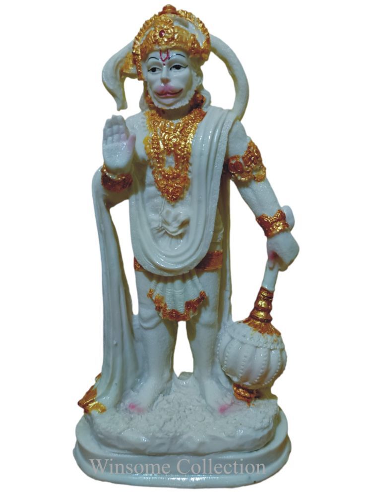     			WINSOME COLLECTION Resin Lord Hanuman Idol ( 10 cm )