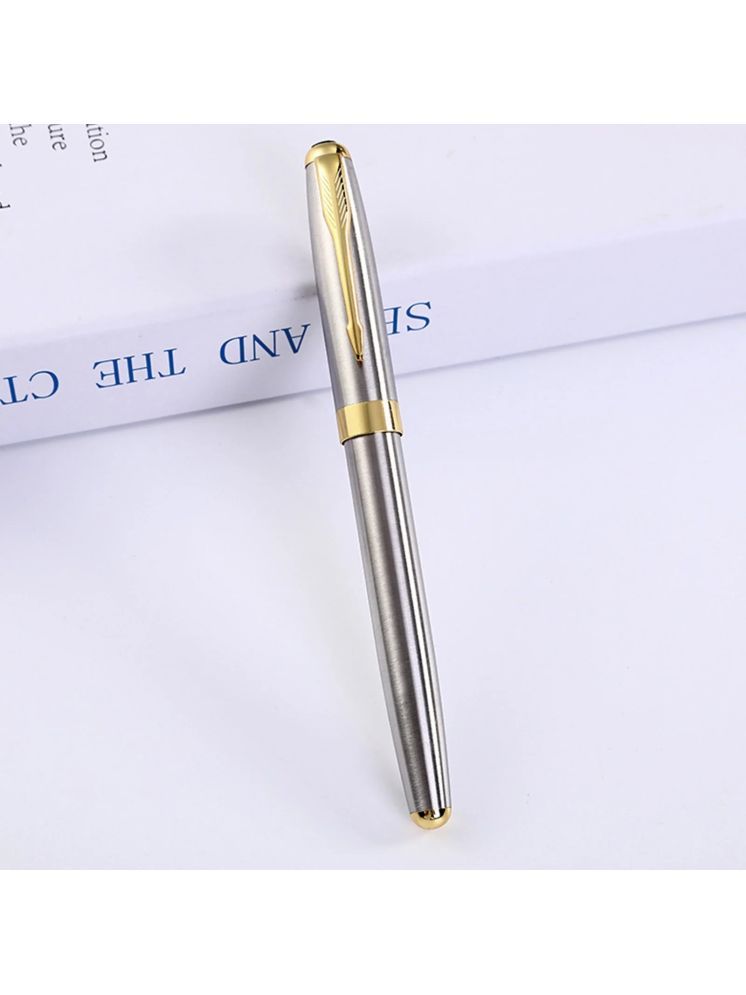     			Krink Silver Fine Line Fountain Pen ( Pack of 1 )