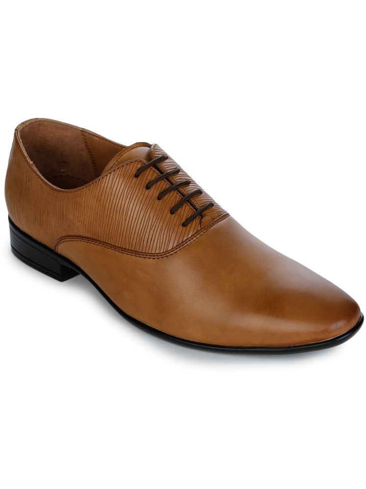     			Liberty Tan Men's Oxford Formal Shoes