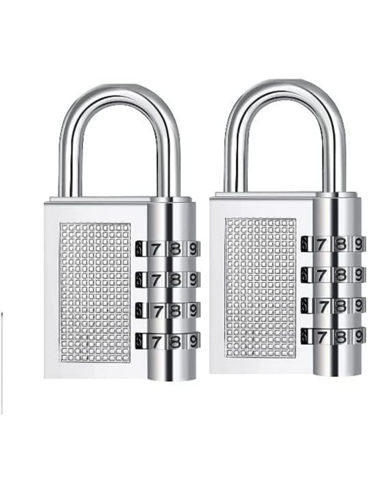     			QitmirMKT Travel Combination Lock (Pack of 2) Multi Color Safety Lock ( Pack of 2 )